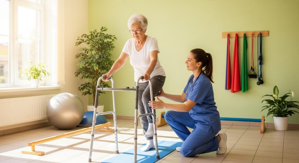 Elderly physiotherapy