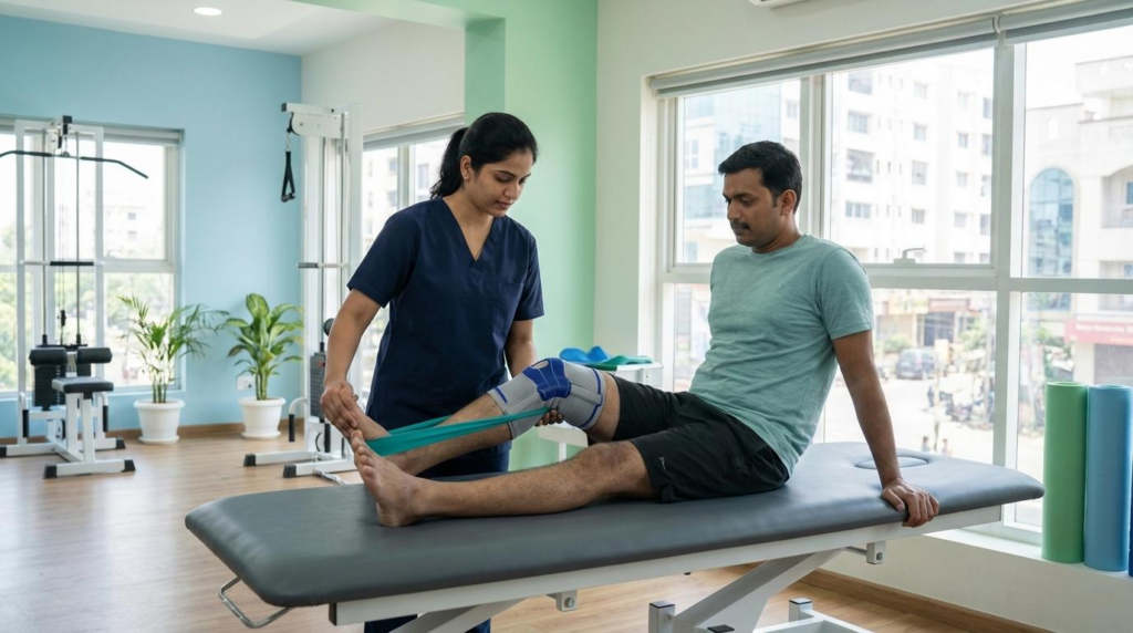 Knee pain physiotherapy